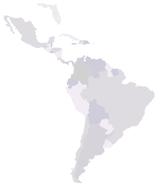 Mapa de América Latina